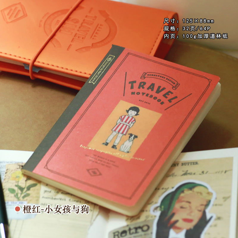 Wholesale 10PCS Nostalgic Travel Notebook Blank Inner Pages Replacement Core